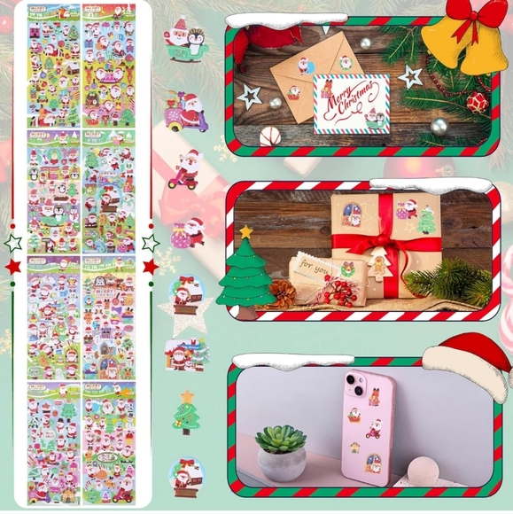 Christmas Themed Sticker Set - Picture 4 of 5